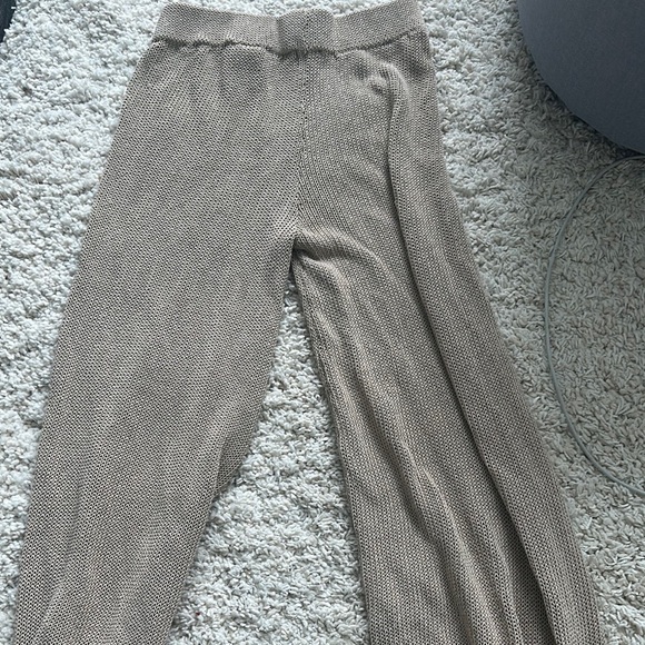 Zara knit Tan Women's pants - Picture 2 of 2